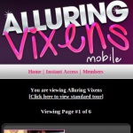 Alluring Vixens Mobile