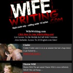 Wife Writing Mobile