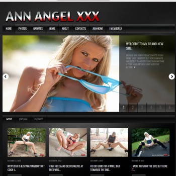 Ann Angel XXX porn site. Members area free videos download