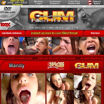 Cum Filled Throat